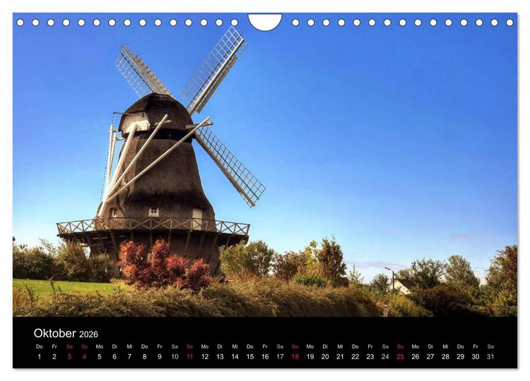 Produktbild: Zeit f&uuml;r... die Insel &AElig;r&oslash; (Wandkalender 2026 DIN A4 quer), CALVENDO Monatskalender