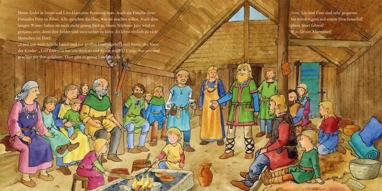 Produktbild: LESEMAUS 148: Mit den Wikingern auf hoher See