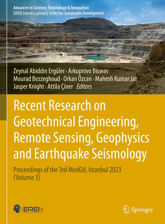 Produktbild: Recent Research on Geotechnical Engineering, Remote Sensing, Geophysics and Earthquake Seismology