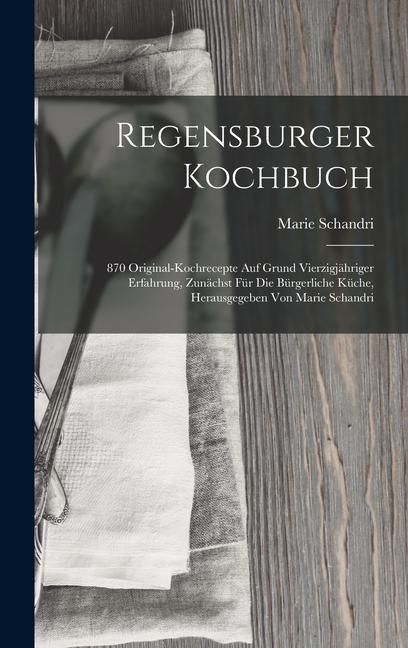 Produktbild: Regensburger Kochbuch