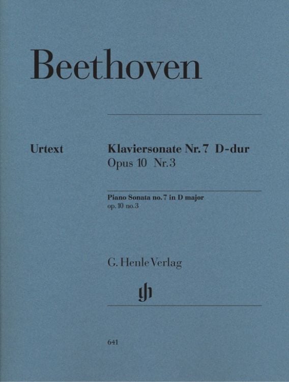 Produktbild: Ludwig van Beethoven - Klaviersonate Nr. 7 D-dur op. 10 Nr. 3