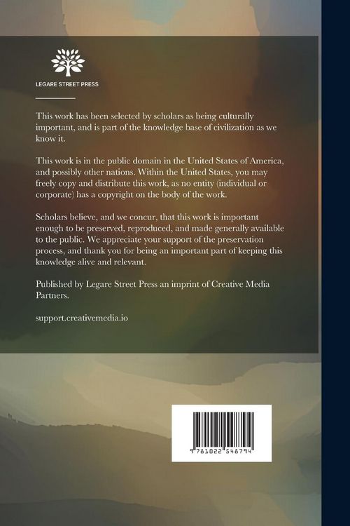 Produktbild: Notes On The Pearl And Chank Fisheries And Marine Fauna Of The Gulf Of Manaar