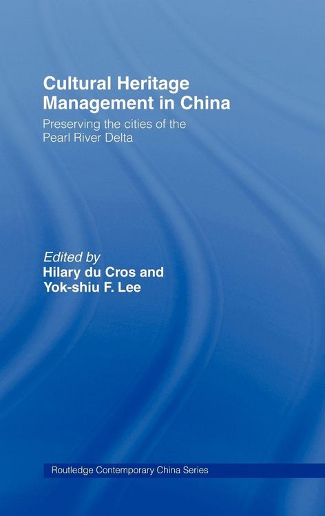 Produktbild: Cultural Heritage Management in China