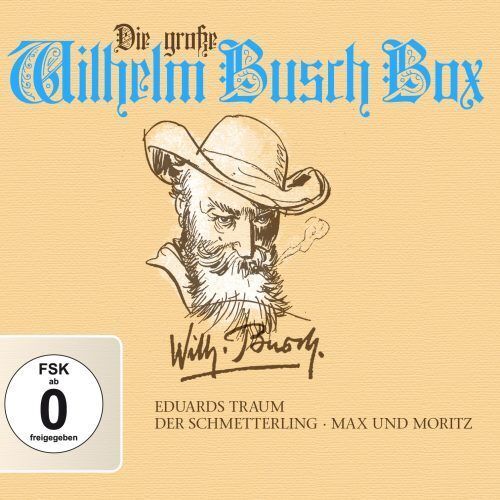 Produktbild: Die gro&szlig;e Wilhelm Busch Box, 5 Audio-CD