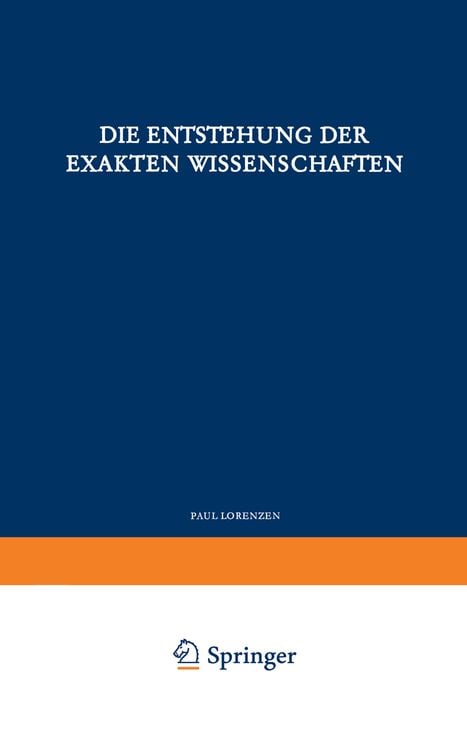 Produktbild: Die Entstehung der Exakten Wissenschaften