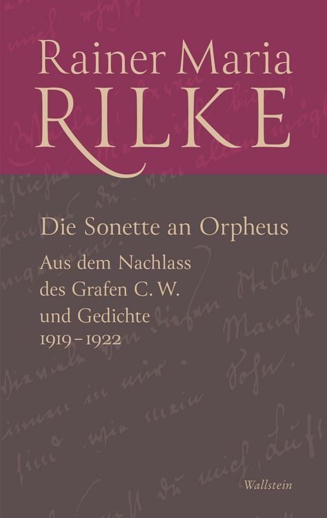 Produktbild: Die Sonette an Orpheus
