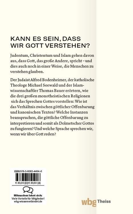 Produktbild: Welche Sprache spricht Gott?
