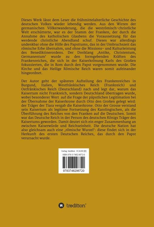 Produktbild: Das Werden des Heiligen R&ouml;mischen Reiches