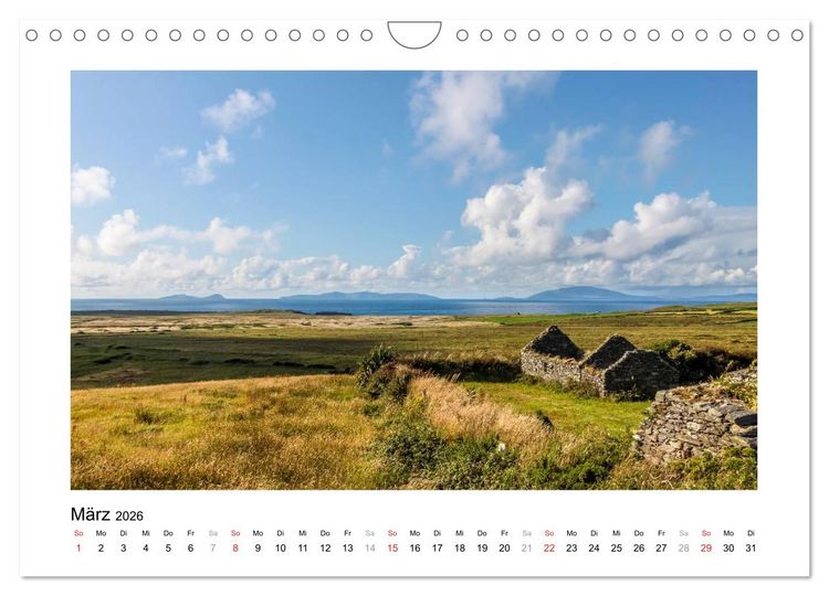 Produktbild: Kerry - Irlands rauer Westen (Wandkalender 2026 DIN A4 quer), CALVENDO Monatskalender