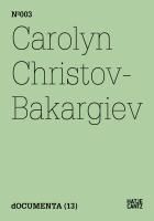 Produktbild: Carolyn Christov-Bakargiev