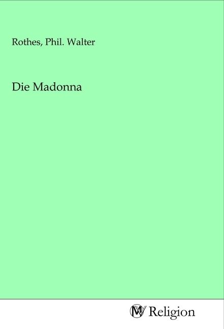Produktbild: Die Madonna