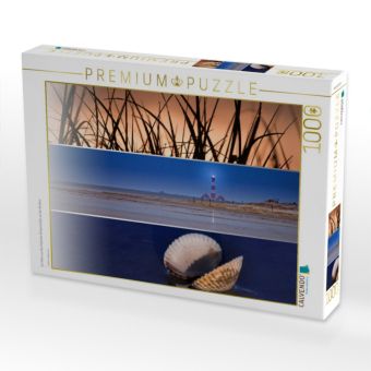 Produktbild: CALVENDO Puzzle Ein Motiv aus dem Kalender K&uuml;stenstreifen an der Nordsee | 1000 Teile Lege-Gr&ouml;&szlig;e 64x48cm Foto-Puzzle f&uuml;r gl&uuml;ckliche Stunden