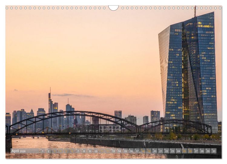 Produktbild: Frankfurt Mainhattan (Wandkalender 2026 DIN A3 quer), CALVENDO Monatskalender
