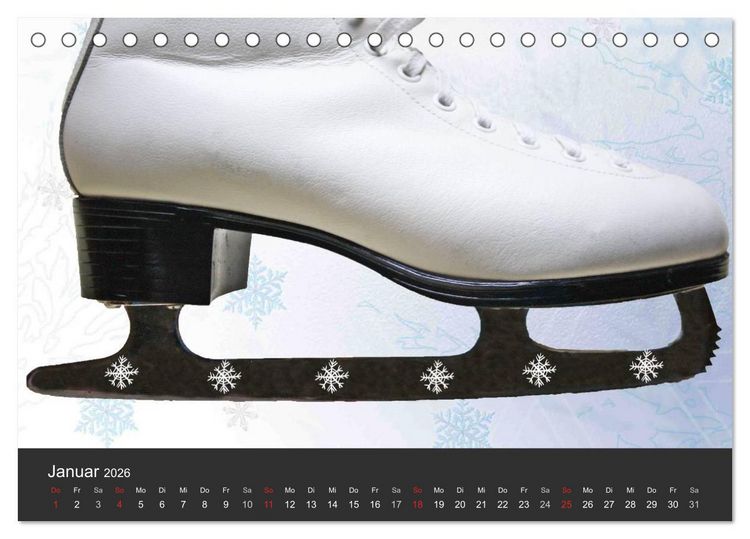 Produktbild: Schuhe - Schritt f&uuml;r Schritt durch das Jahr (Tischkalender 2026 DIN A5 quer), CALVENDO Monatskalender