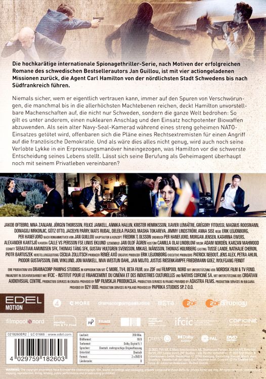 Produktbild: Hamilton - Undercover in Stockholm - Staffel 2 [2 DVDs]