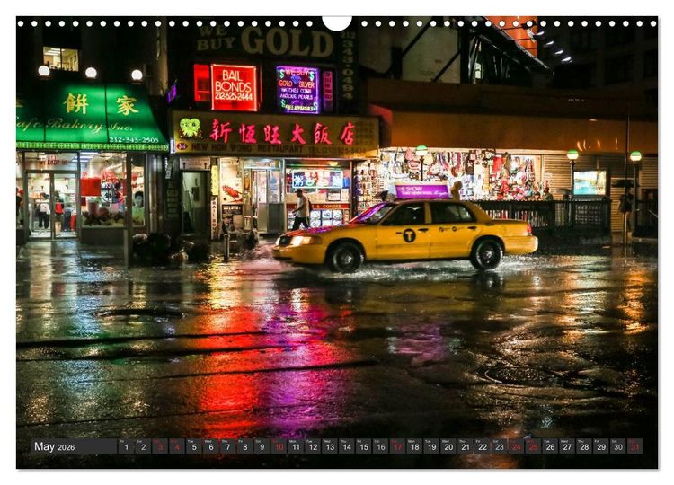 Produktbild: New York City favorites / UK-Version (Wall Calendar 2026 DIN A3 landscape), CALVENDO 12 Month Wall Calendar