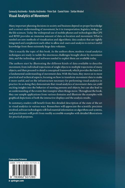 Produktbild: Visual Analytics of Movement