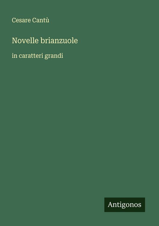Produktbild: Novelle brianzuole