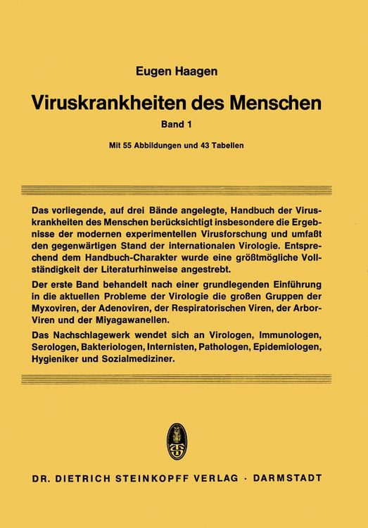 Produktbild: Viruskrankheiten des Menschen