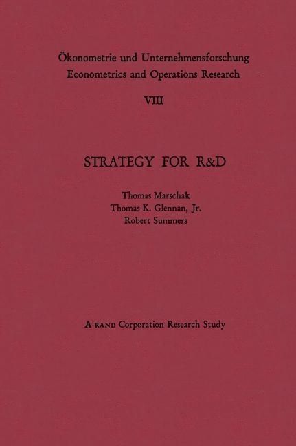 Produktbild: Strategy for R&D: Studies in the Microeconomics of Development