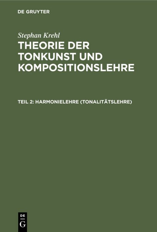 Produktbild: Harmonielehre (Tonalit&auml;tslehre)