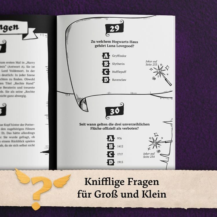 Produktbild: Unn&uuml;tzes Wissen f&uuml;r Potter-Fans &ndash; Das inoffizielle Quiz