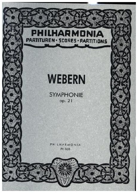 Produktbild: Webern, A: Symphonie Op. 21