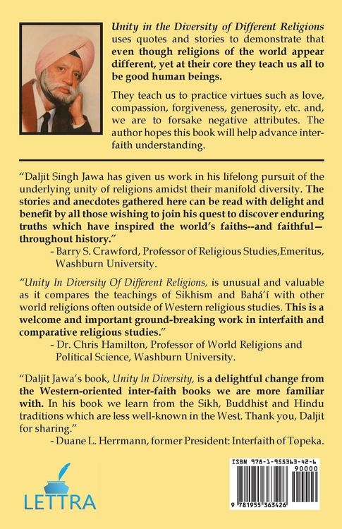 Produktbild: Unity In The Diversity Of Different Religions