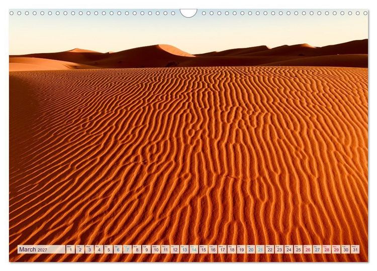 Produktbild: Marocco&rsquo;s Silent Desert (Wall Calendar 2027 DIN A3 landscape), CALVENDO 12 Month Wall Calendar