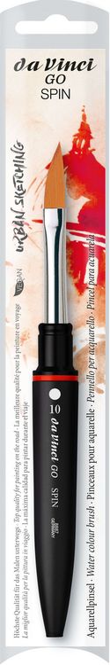 Produktbild: da Vinci Pinsel GO SPIN Reise-Aquarellpinsel, extrafein, Gr&ouml;&szlig;e 10