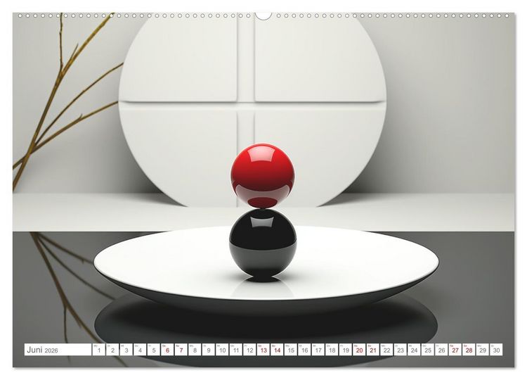 Produktbild: Zen (Wandkalender 2026 DIN A2 quer), CALVENDO Monatskalender