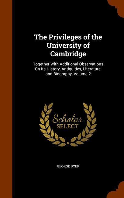 Produktbild: The Privileges of the University of Cambridge
