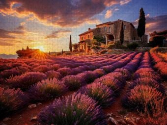 Produktbild: CALVENDO Puzzle Provence | 1000 Teile Lege-Gr&ouml;&szlig;e 64x48cm Foto-Puzzle f&uuml;r gl&uuml;ckliche Stunden