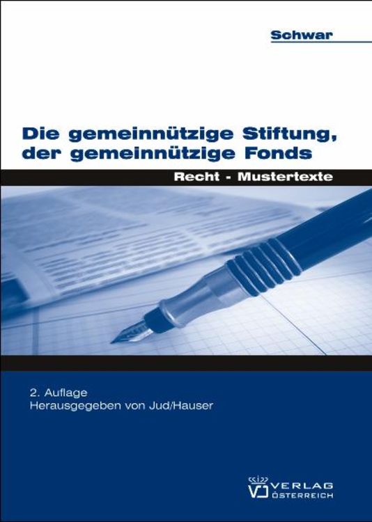 Produktbild: Die gemeinn&uuml;tzige Stiftung, der gemeinn&uuml;tzige Fonds