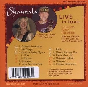 Produktbild: Shantala: Live in Love