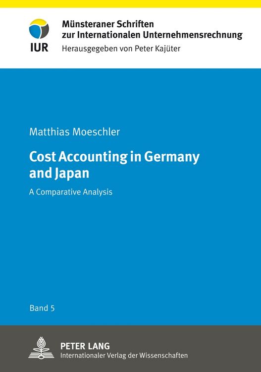 Produktbild: Cost Accounting in Germany and Japan