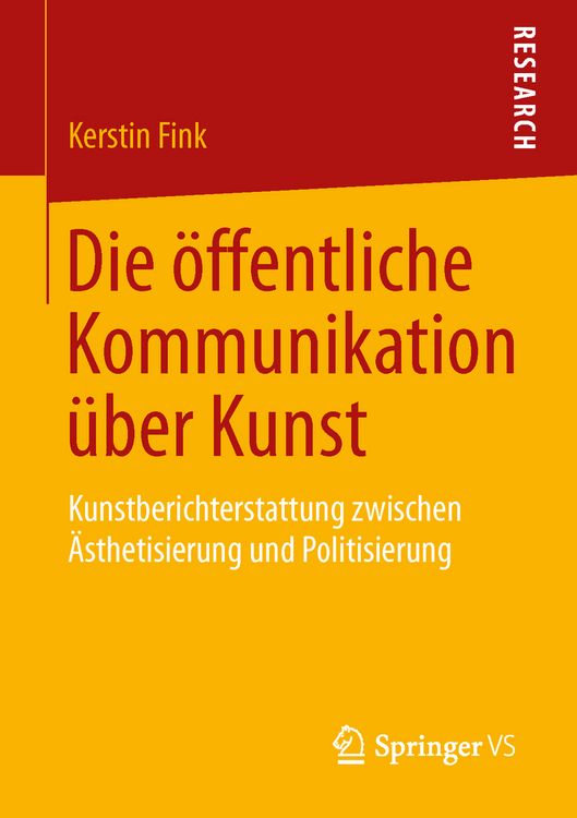 Produktbild: Die &ouml;ffentliche Kommunikation &uuml;ber Kunst