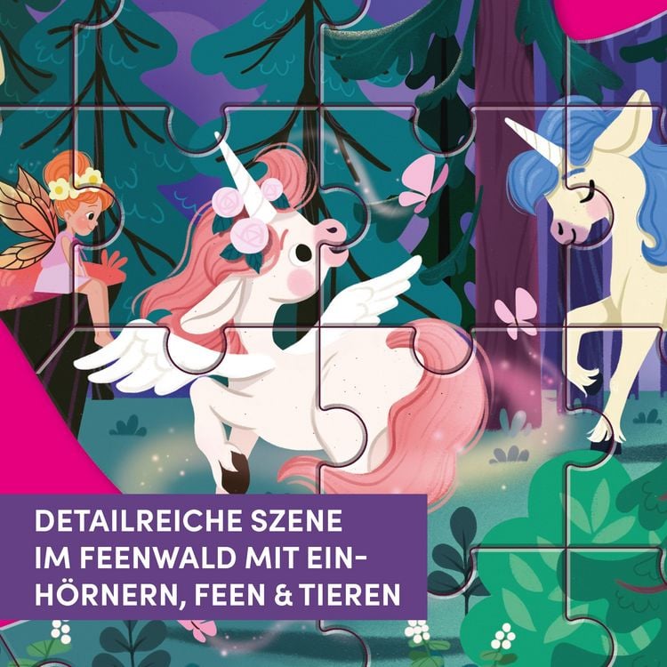 Produktbild: Einhorn XXL-Formpuzzle