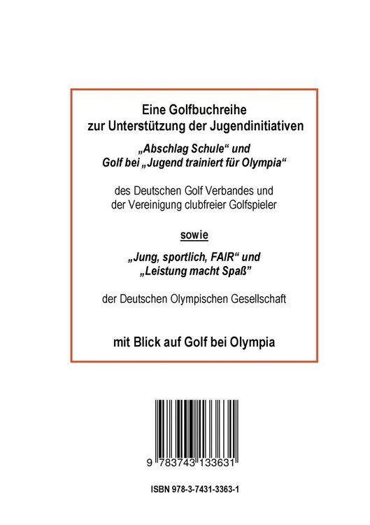 Produktbild: Golf - Olympisches Workbook