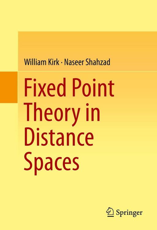 Produktbild: Fixed Point Theory in Distance Spaces