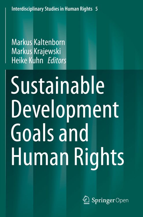 Produktbild: Sustainable Development Goals and Human Rights