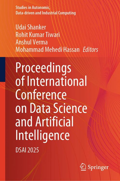 Produktbild: Proceedings of International Conference on Data Science and Artificial Intelligence