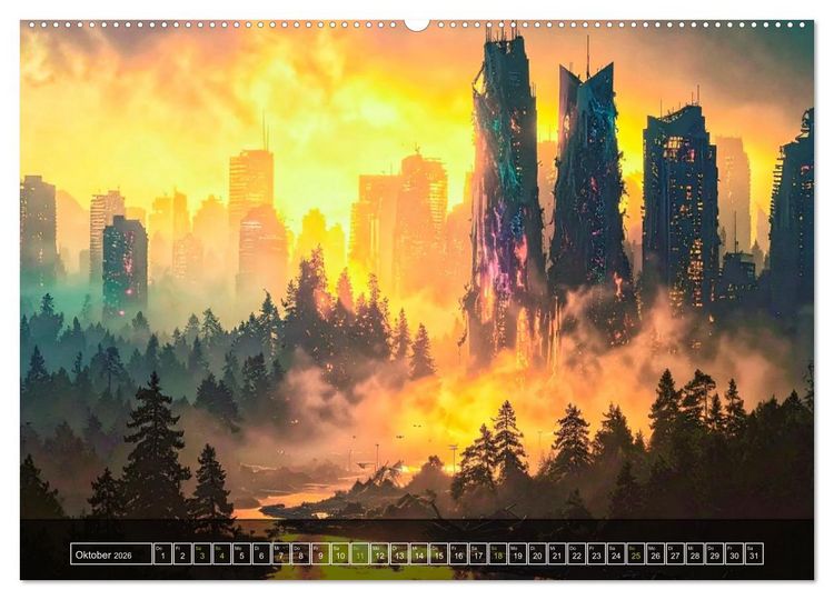 Produktbild: Die Natur kehrt zur&uuml;ck (Wandkalender 2026 DIN A2 quer), CALVENDO Monatskalender