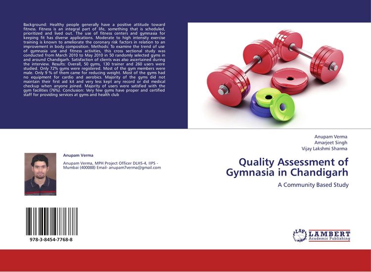 Produktbild: Quality Assessment of Gymnasia in Chandigarh