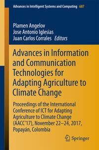 Produktbild: Advances in Information and Communication Technologies for Adapting Agriculture to Climate Change