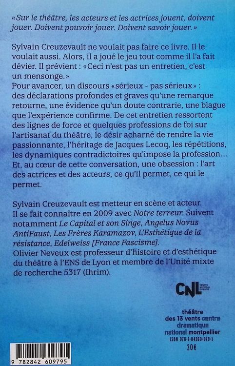 Produktbild: S&eacute;rieux, pas s&eacute;rieux : conversation avec Olivier Neveux