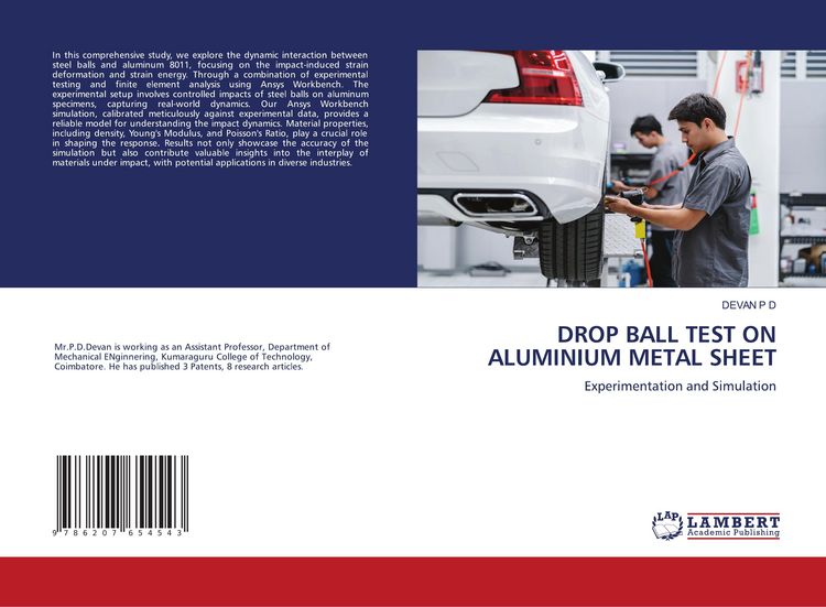 Produktbild: Drop Ball Test On Aluminium Metal Sheet