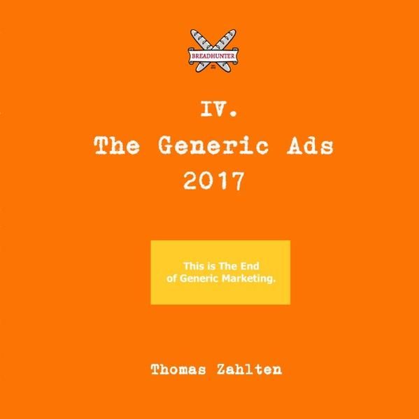 Produktbild: Breadhunter's Books / The Generic BREADHUNTER Ads 2017
