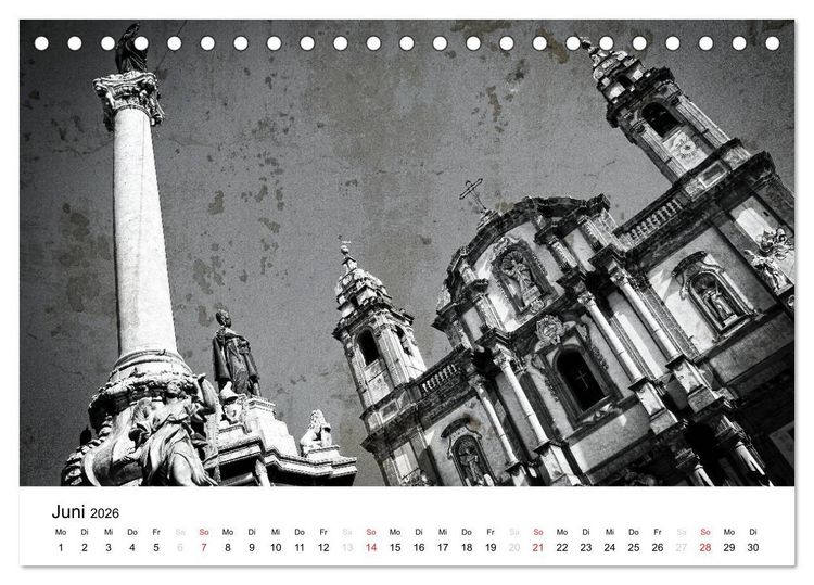 Produktbild: Silberstein portr&auml;tiert Palermo (Tischkalender 2026 DIN A5 quer), CALVENDO Monatskalender