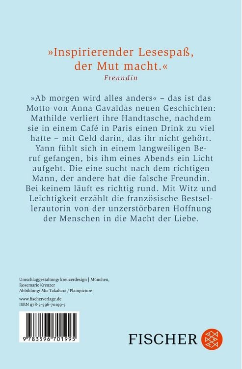 Produktbild: Ab morgen wird alles anders